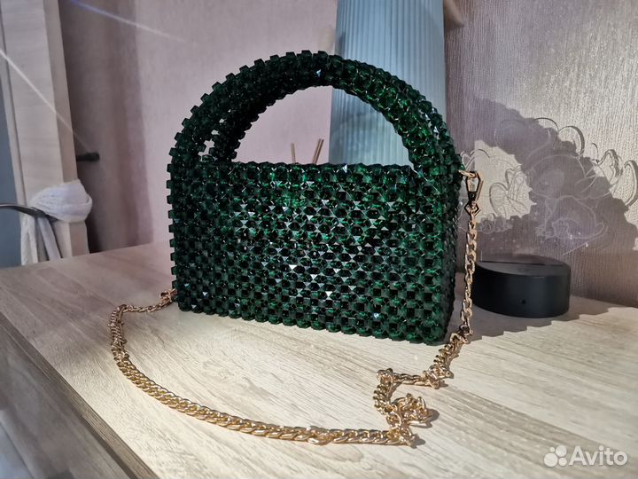 Сумка женская из бусин