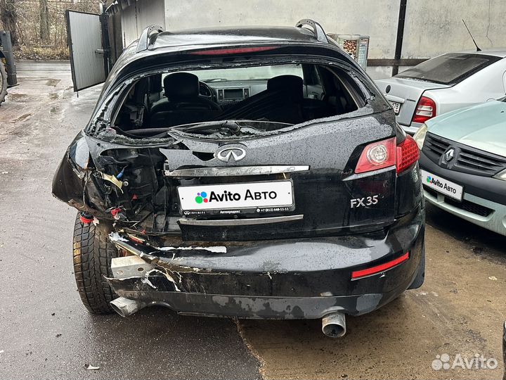 Infiniti FX35 3.5 AT, 2004, битый, 300 000 км