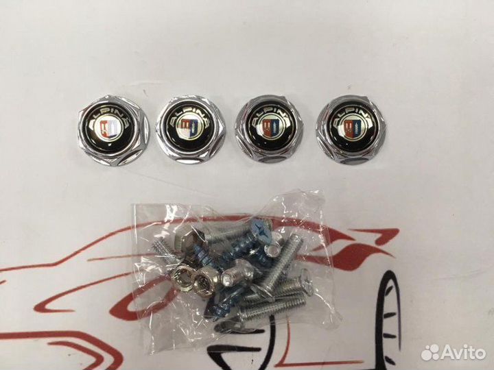 Болты крепления номеров BMW Alpina