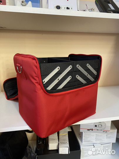 Бьюти кейс для косметики новый красный