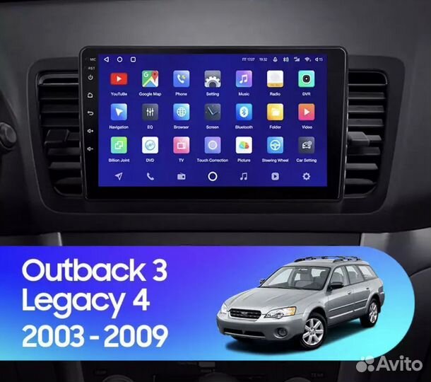 Магнитола Subaru Outback 3-Legacy 4 03-09 2-32