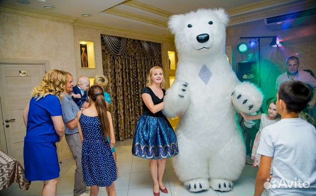 Большой белый мишка Умка