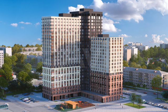 2-к. квартира, 64 м², 2/25 эт.