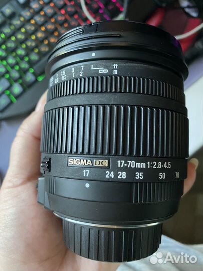 Объектив sigma 17-70
