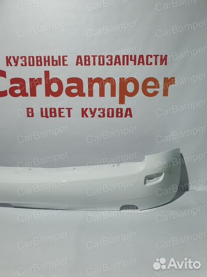 Задний бампер Калина 1 хетчбэк 1119 в цвет Белый
