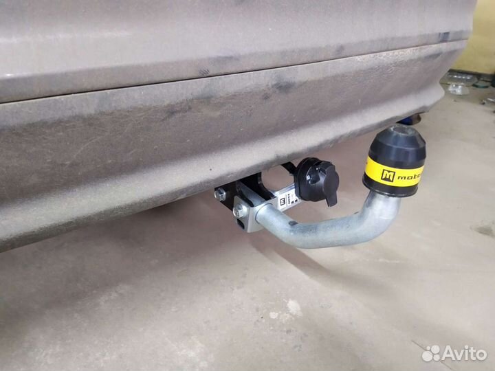 Фаркоп на Kia Rio 2011-2017 с оцинкованным шаром