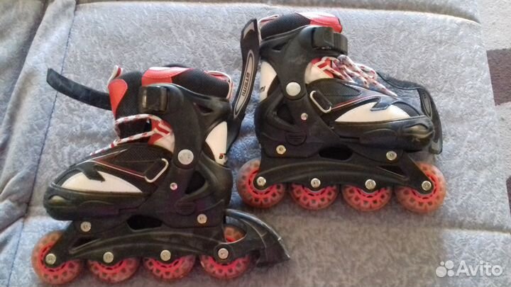 Ролики-коньки (раздвижные) 30-33 размера