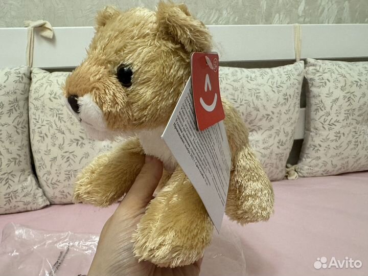 Мягкая игрушка львица aurora