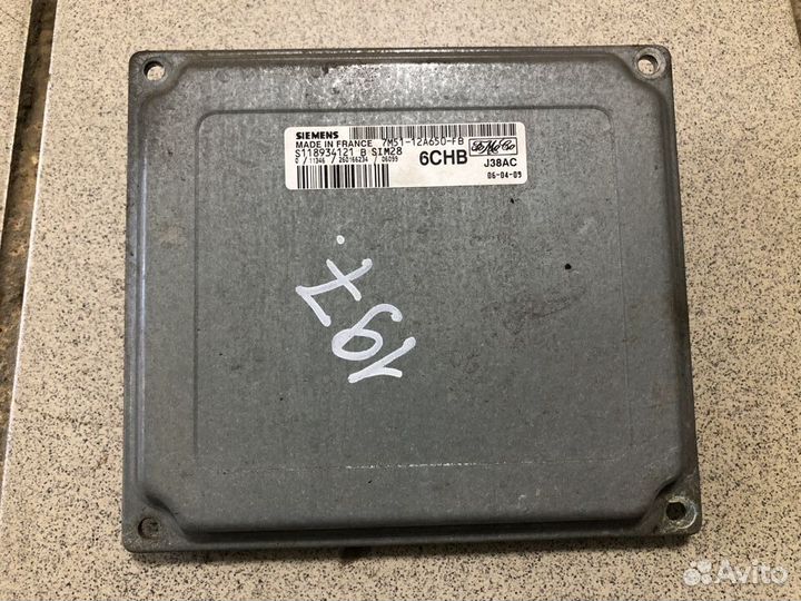 Эбу двигателя Ford Focus 2 1.6 100 л.с АКПП hwda