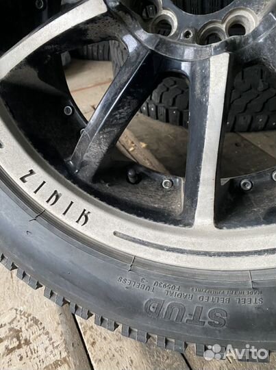 Комплект зимних шин r18 диски литые r18