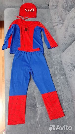 Новогодний костюм для мальчика (Человек-паук)