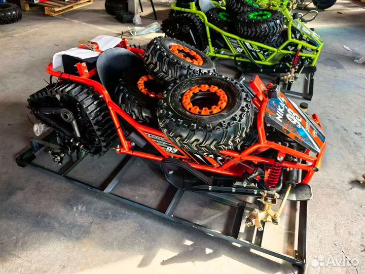 Электрический снегоход внедорожник