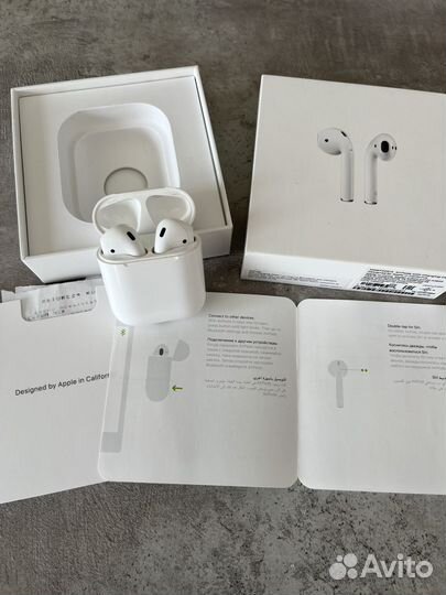 Оригинальные Airpods с чеком
