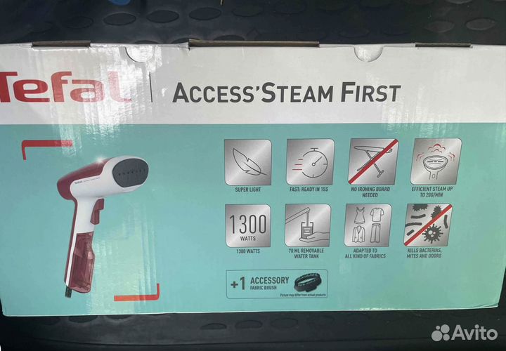 Ручной отпариватель Tefal новый