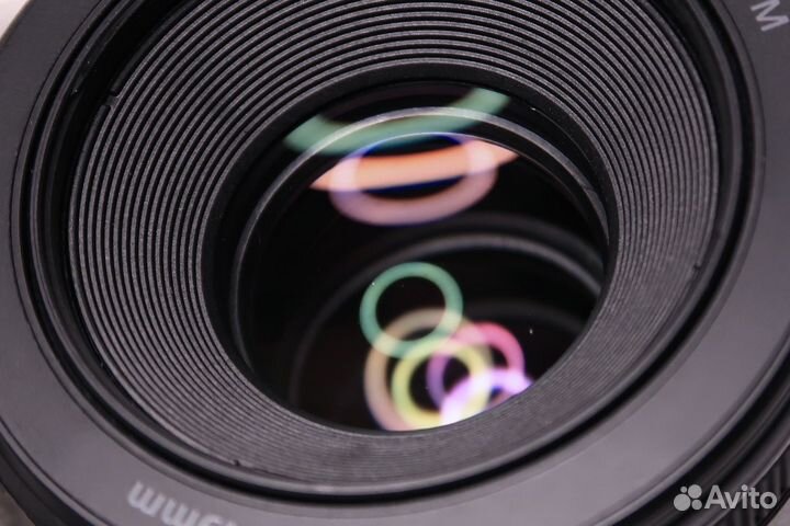 Объектив Canon EF 50mm f1.8 STM +бленда/фильтр