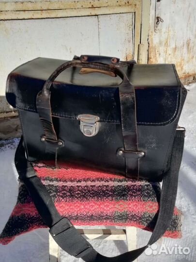 Кофр кожаный СССР