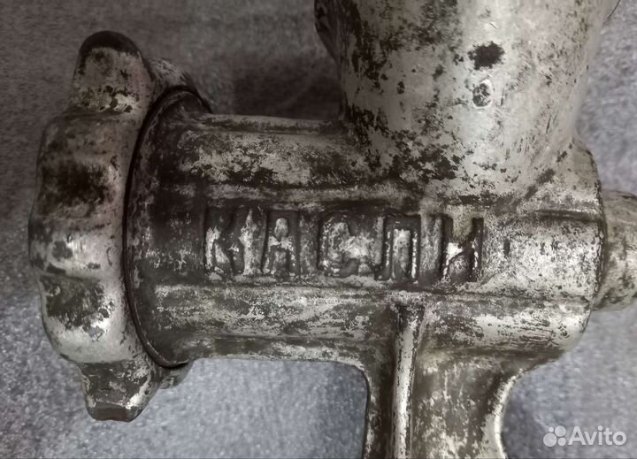 Мясорубка ручная СССР чугунная