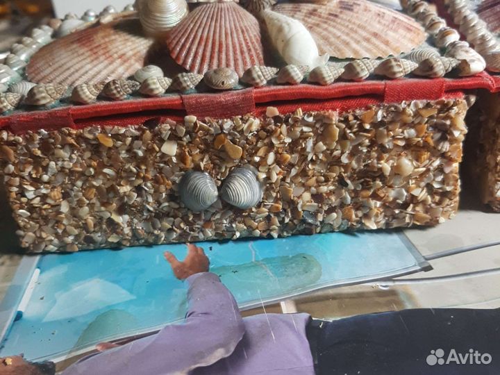 Шкатулка из ракушек