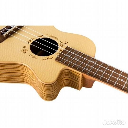 Электроукулеле концерт Flight DUC328 CEQ SP/ZEB