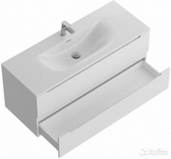 Тумба с раковиной BelBagno Etna 120-BB-8099-120 Bianco Lucido