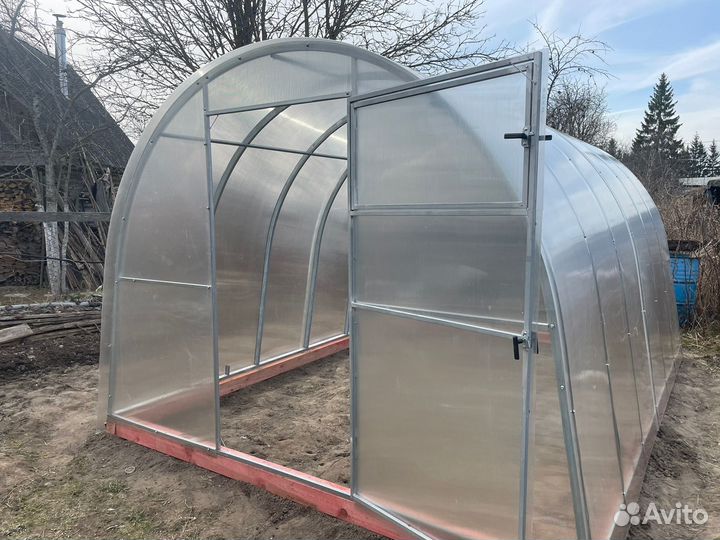 Теплица 3 на 6 из поликарбоната от производителя