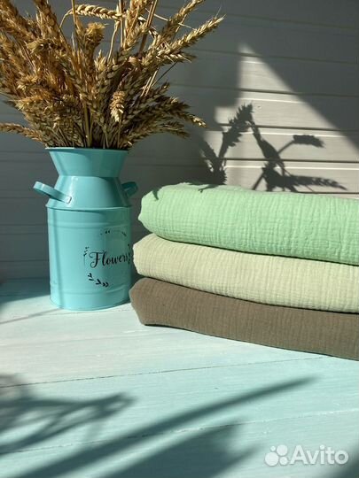 Муслин ткань отрезы