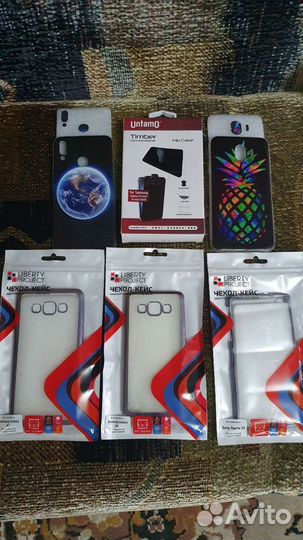 Чехлы для с/т iPhone, Samsung