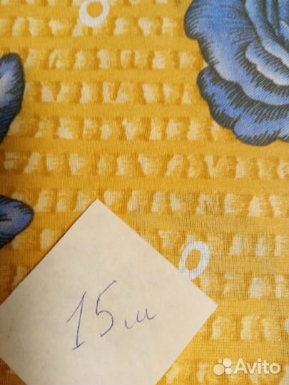 Отрез ткани ситец, хлопок