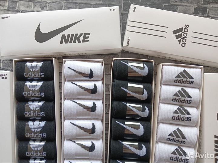 Носки Nike Adidas Reebok Puma