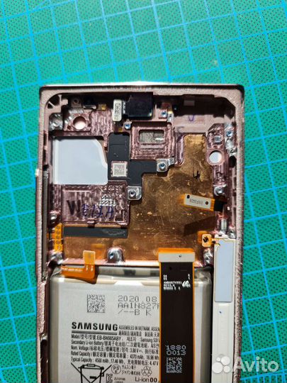 Дисплейный модуль на Samsung galaxy note 20 ultra