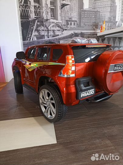 Электромобиль новый Toyota Prado 4 вд, пульт