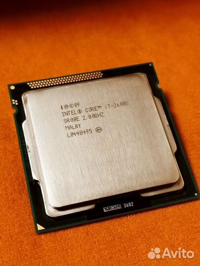 Процессор intel core i7 2600s сокет lga 1155