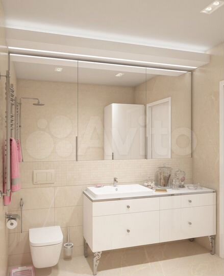 2-к. квартира, 82 м², 10/21 эт.