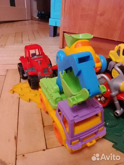 Игрушки пакетом (машинки 5 шт)