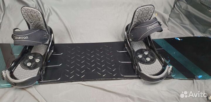 150 см Burton рокер с новыми креплениями