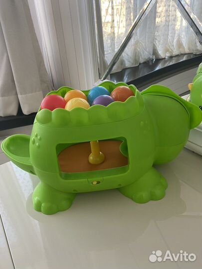Динозаврик Fisher Price развивающая игрушка