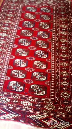Антикварный туркменский ковёр