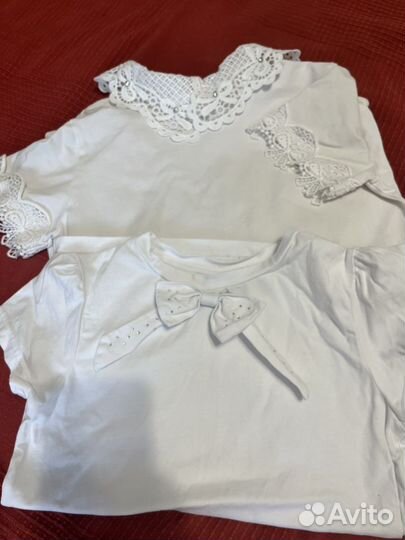 Блузка школьная 140