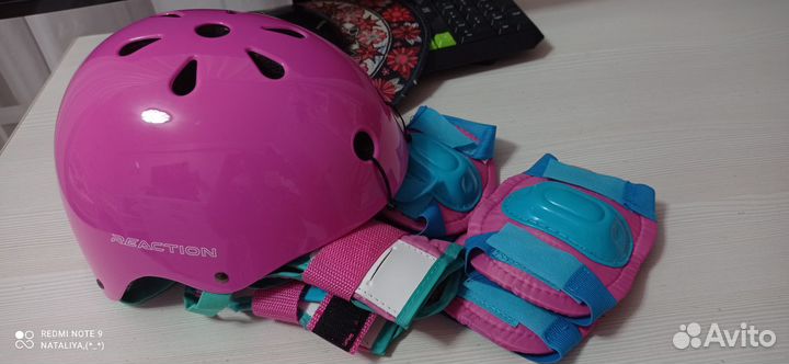 Детские ролики рр32-35и защита