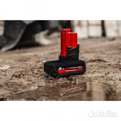 Аккумулятор M12 high output M12 HB5 (12V, 5Ah) Mil