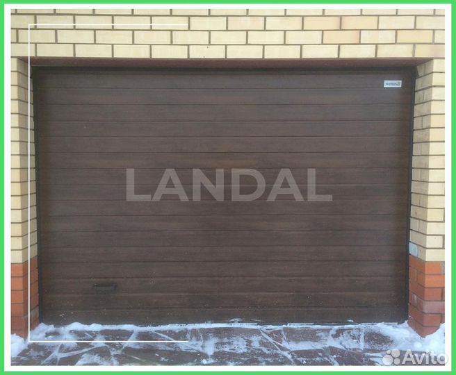 Секционные гаражные ворота