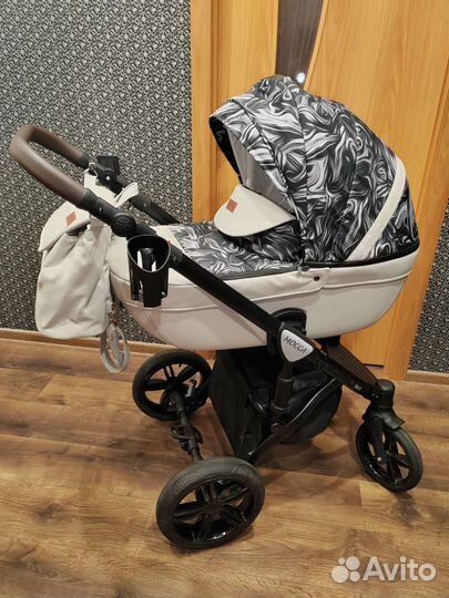 Коляска 3 в 1 верди mokka