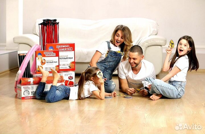Двухжильный кабельный тёплый пол daewoo enertec