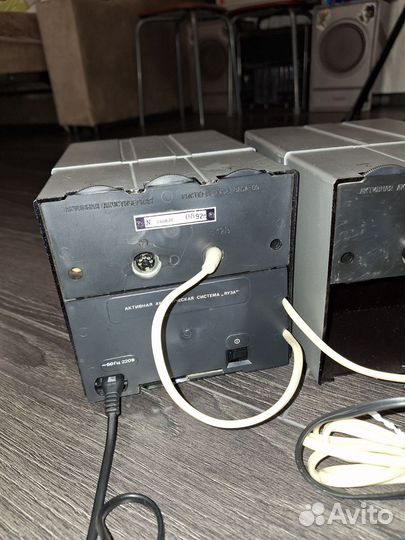 Активные акустические колонки яуза 8 ас А-09