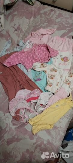 Вещи пакетом на девочку