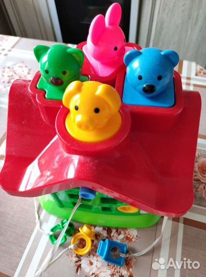 Домик сортер / паровозик сортер/пазл 3D