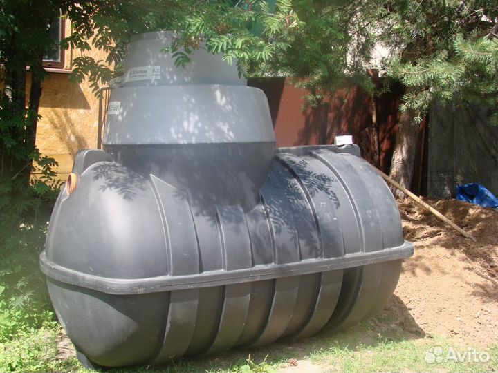 Емкость пластиковая под канализацию септики