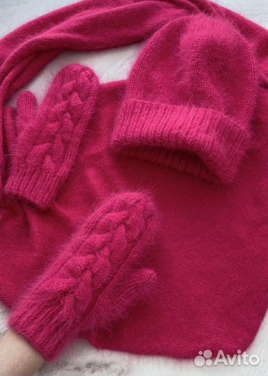 Комплект из пуха норки