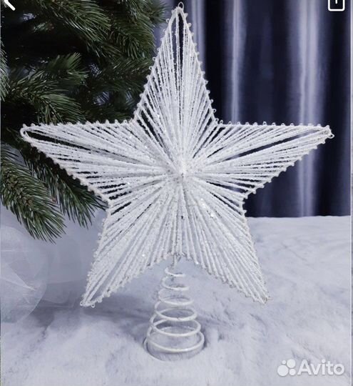 На елку звезда