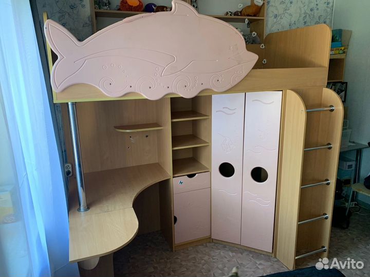 Детская кровать чердак